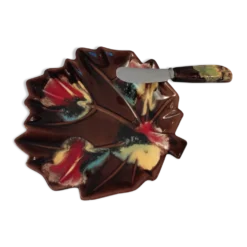Beurrier et couteau Vallauris