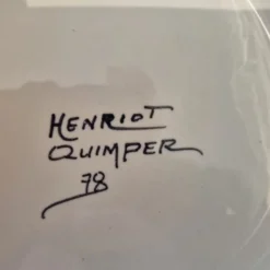 Beurrier Henriot Quimper Bretagne 1950/60