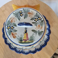 Beurrier Henriot Quimper Bretagne 1950/60