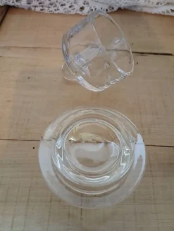 Beurrier individuel en verre