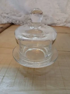 Beurrier individuel en verre