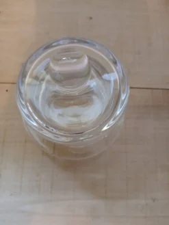 Beurrier individuel en verre