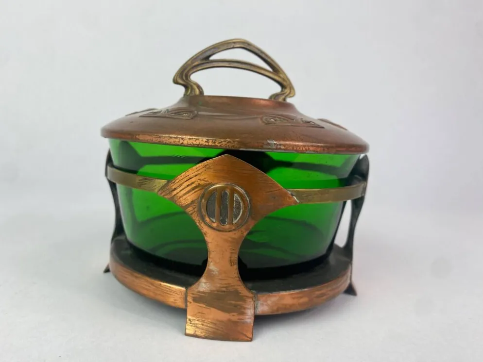 Beurrier Jugendstil très rare par Joseph Maria Olbrich pour WMF