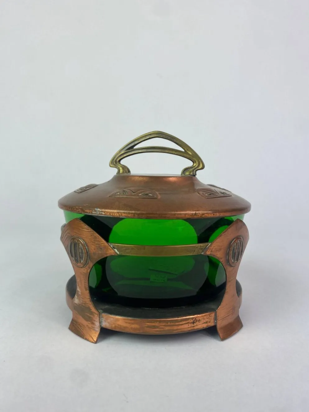 Beurrier Jugendstil très rare par Joseph Maria Olbrich pour WMF