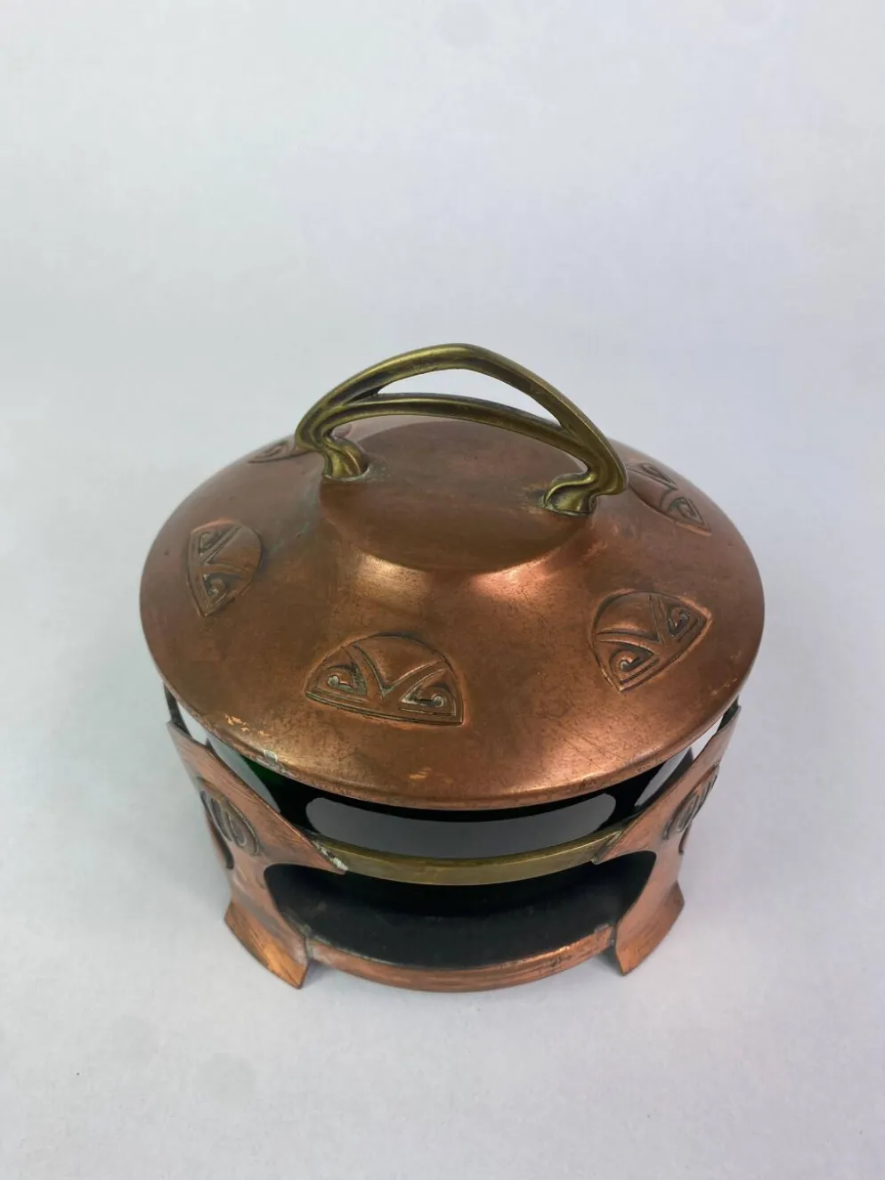 Beurrier Jugendstil très rare par Joseph Maria Olbrich pour WMF