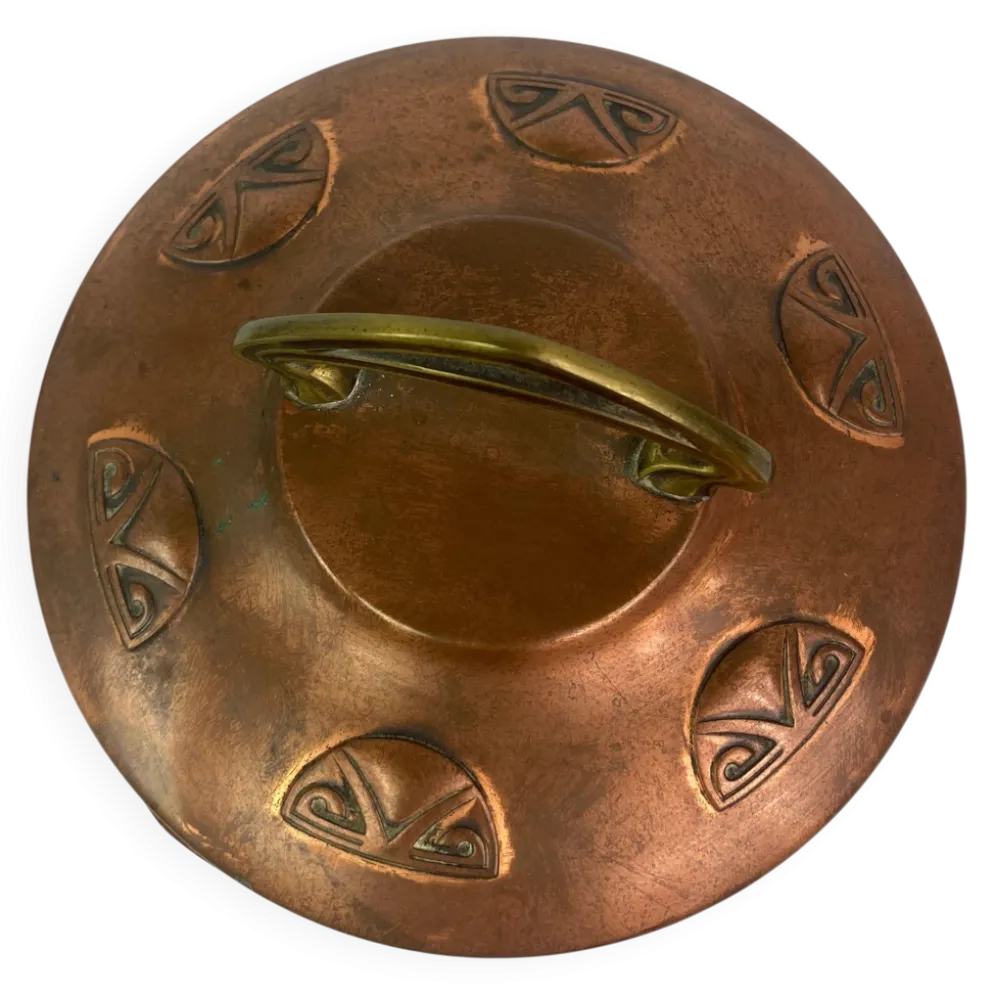 Beurrier Jugendstil très rare par Joseph Maria Olbrich pour WMF