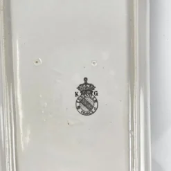 Beurrier KG Lunéville modèle Réverbère, faïence