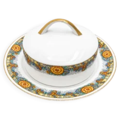 Beurrier / légumier porcelaine de Limoges 1960