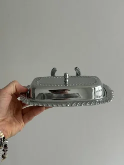 beurrier métal inox