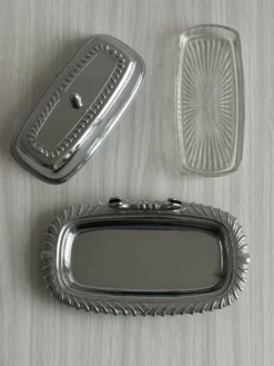 beurrier métal inox