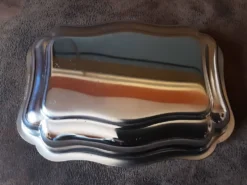 Beurrier métal vintage