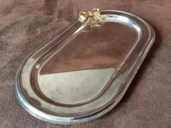 Beurrier métal vintage