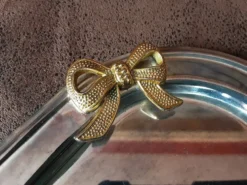 Beurrier métal vintage