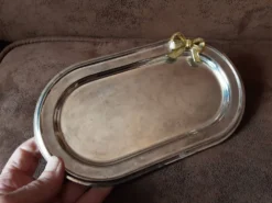 Beurrier métal vintage