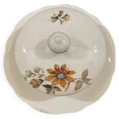 Beurrier porcelaine de Bohême