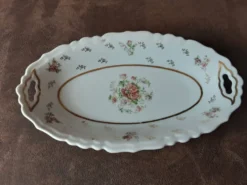 Beurrier porcelaine Limoges Authentique Julien Michelaud