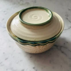 Beurrier provençal en grès