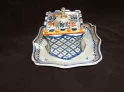 Beurrier Quimper Henriot décor breton 127 1948
