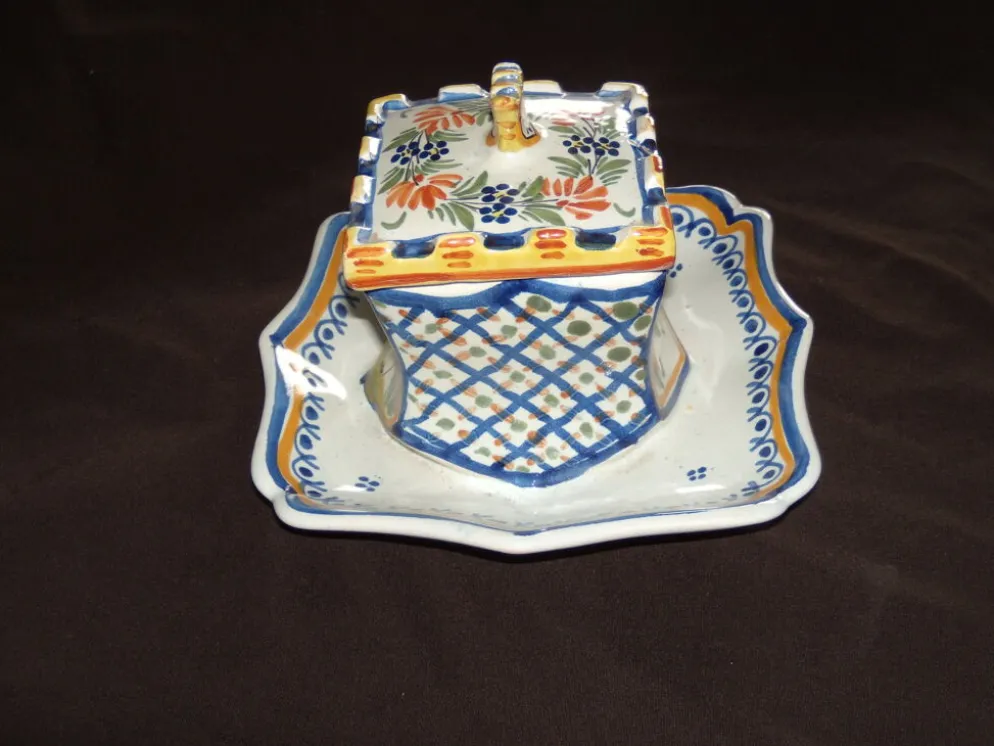 Beurrier Quimper Henriot décor breton 127 1948
