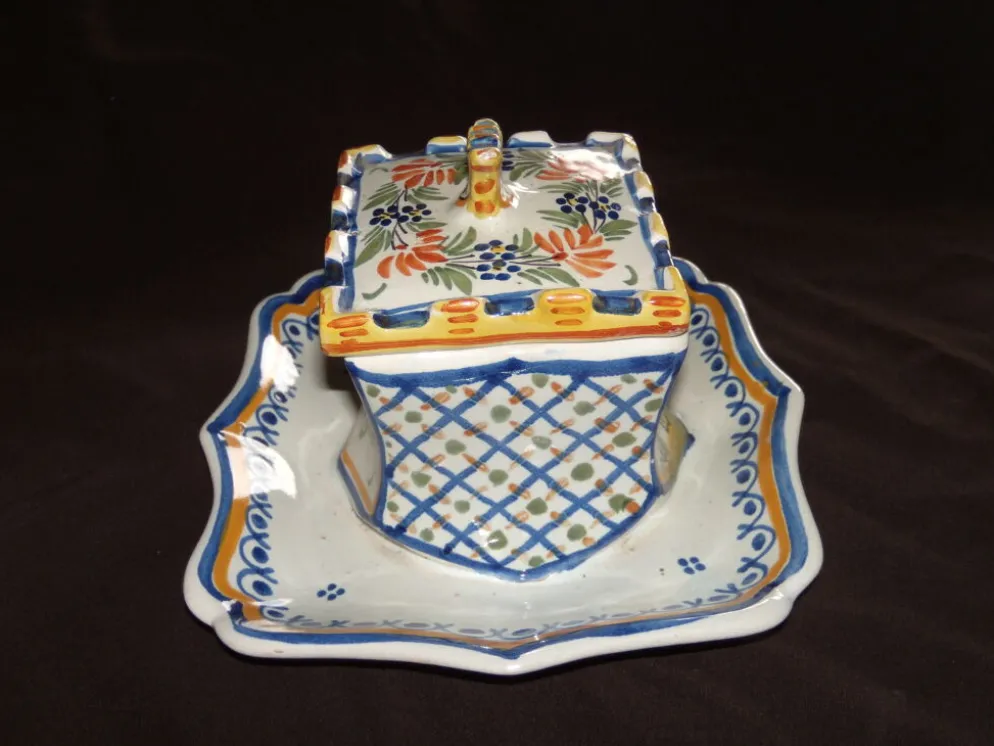 Beurrier Quimper Henriot décor breton 127 1948