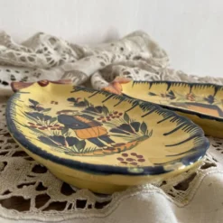 Beurriers coquillage Henriot Quimper à poser ou suspendre