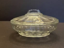 Beurrier vintage en verre