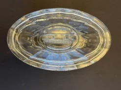 Beurrier vintage en verre