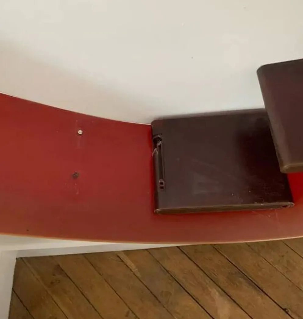 Bibliothèque Bookworm édition Kartell couleur vin rouge