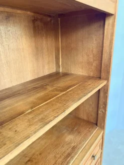 Bibliothèque commode chêne massif années 50