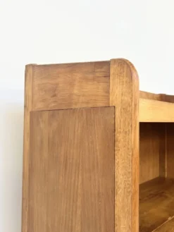 Bibliothèque commode chêne massif années 50