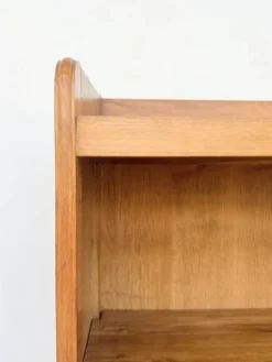 Bibliothèque commode chêne massif années 50