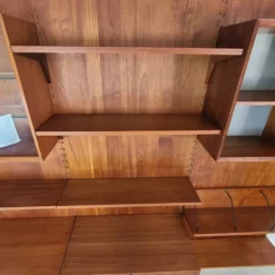Bibliothèque danoise design Poul Cadovius teck scandinave vintage anné