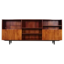 Bibliothèque danoise en palissandre par Ib Kofod Larsen, années 1970