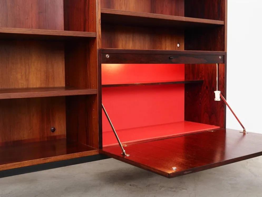 Bibliothèque danoise en palissandre par Ib Kofod Larsen, années 1970