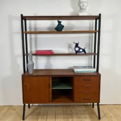 Bibliothèque danoise en teck, 1960