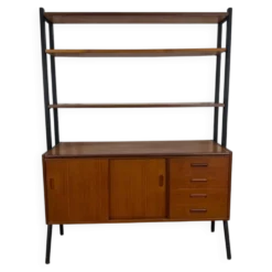 Bibliothèque danoise en teck, 1960