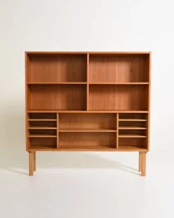 Bibliothèque danoise par Dammand & Rasmussen, années 1960.