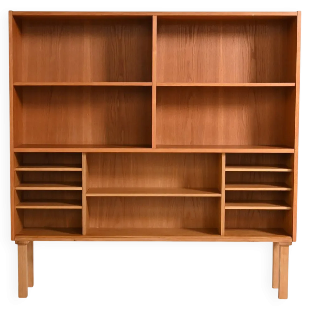 Bibliothèque danoise par Dammand & Rasmussen, années 1960.