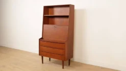 Bibliothèque danoise vintage | Secrétaire | Teck | Années 1960
