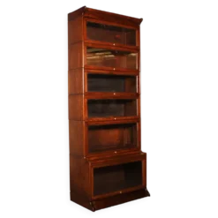 Bibliothèque dit stacking bookcase En chêne De 6 éléments avec une avancée