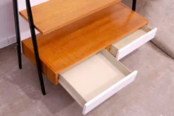 Bibliothèque du milieu du siècle entièrement rénovée par Tatra, années 1960, Tchécoslovaquie