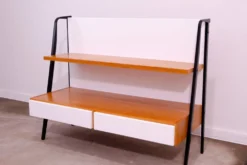 Bibliothèque du milieu du siècle entièrement rénovée par Tatra, années 1960, Tchécoslovaquie