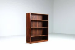 Bibliothèque Ejvind Johansson en palissandre Ivan Gern Danemark 1960