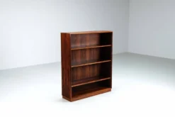 Bibliothèque Ejvind Johansson en palissandre Ivan Gern Danemark 1960