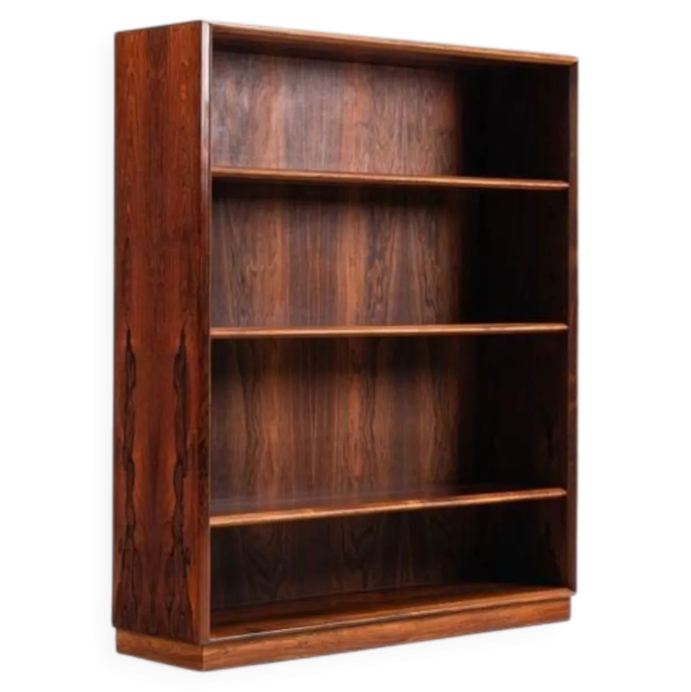 Bibliothèque Ejvind Johansson en palissandre Ivan Gern Danemark 1960