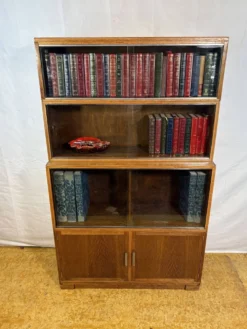 Bibliothèque empilable Vintage Minty d'Oxford | Années 1950-1960 | Chêne | B