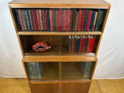 Bibliothèque empilable Vintage Minty d'Oxford | Années 1950-1960 | Chêne | B