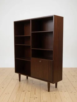 Bibliothèque en acajou modèle 4 par Omann Jun Mobelfabrik, Danemark, années 1970.