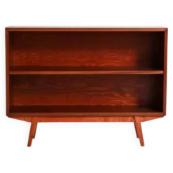 Bibliothèque en acajou scandinave, années 1960