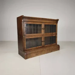 Bibliothèque en chêne anglais par Minty Library Specialists, Oxford, années 1920.